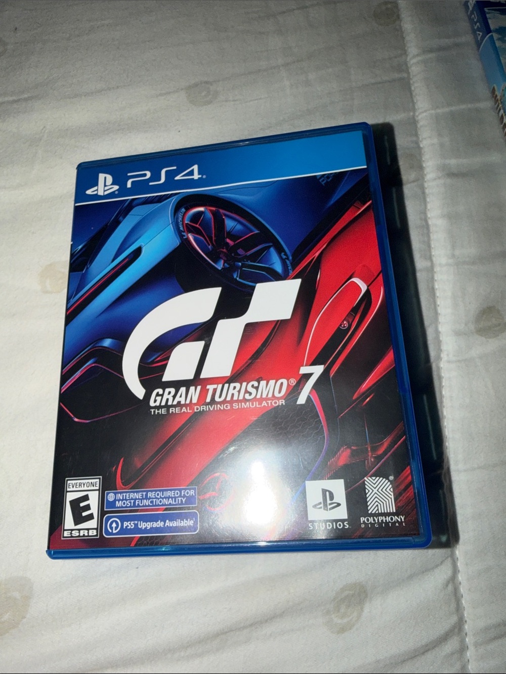 Sony PS4 Gran Turismo 7 Game - Blue, Red